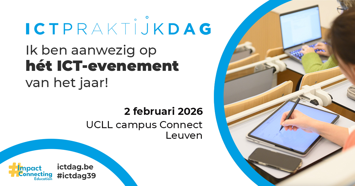 Ik ben aanwezig op #ictdag39!