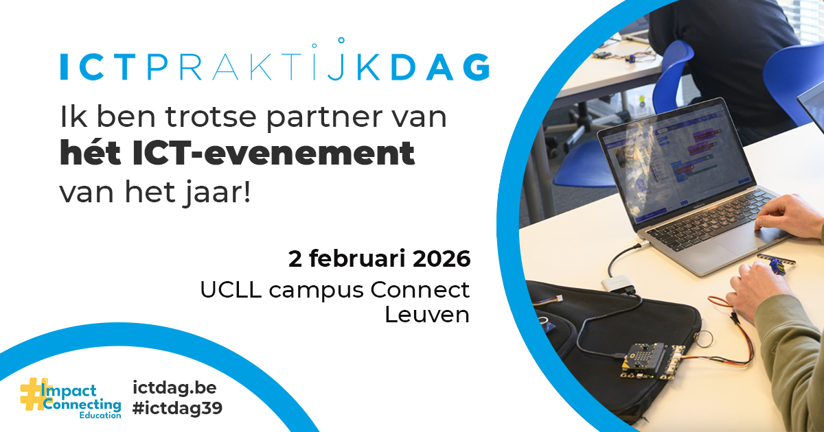 Wij zijn partner van #ictdag39!